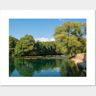 Una River in Kulen Vakuf, Bosnia Posters and Art